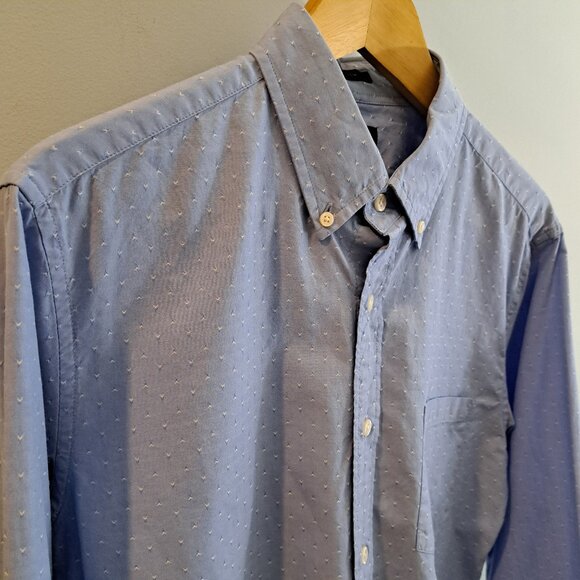 J. Crew Men's M Slim Fit 100% Cotton Long Sleeve Button Down Shirt Style #A0233 - Picture 5 of 14